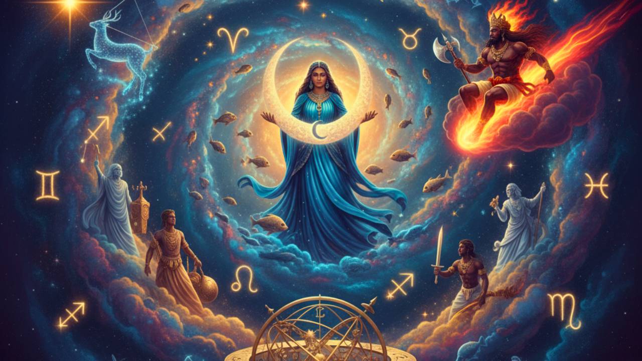 O Cósmico e o Sagrado: Desvendando a Conexão Astral dos Orixás com os Planetas, Santos e Deuses Ancestrais