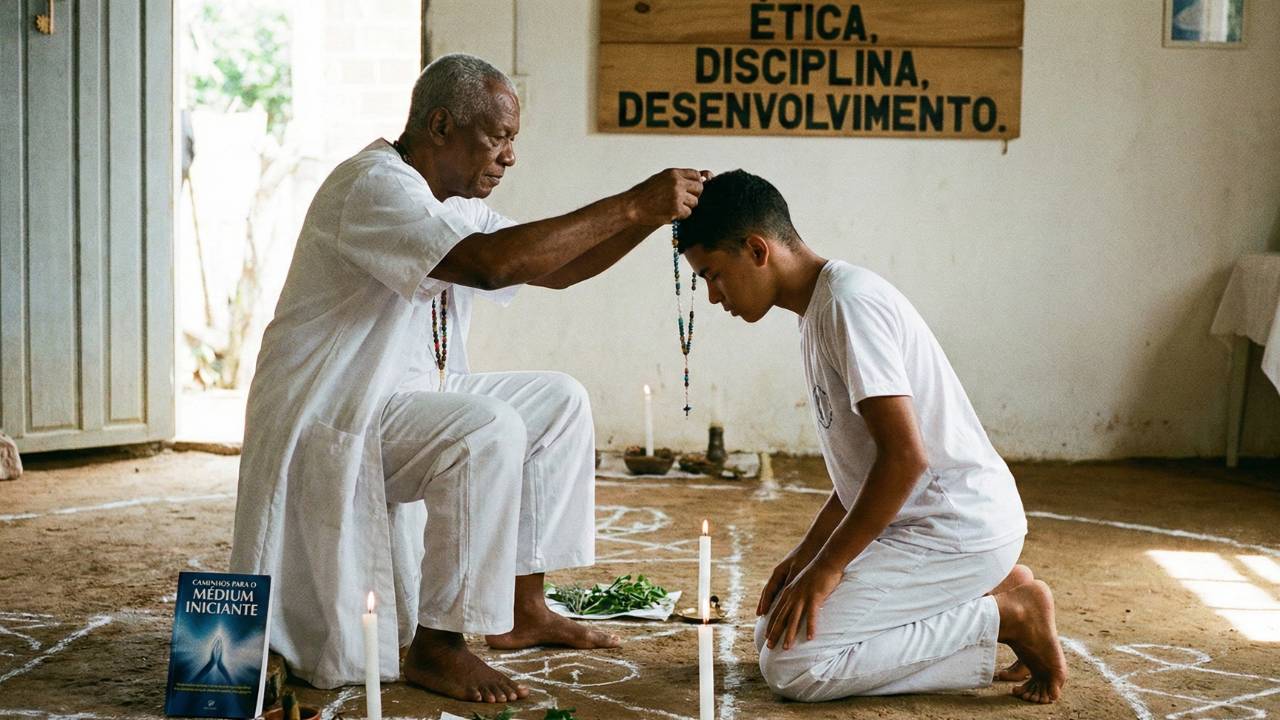 Caminhos para o Medium Iniciante: Ética, Disciplina e Desenvolvimento na Umbanda