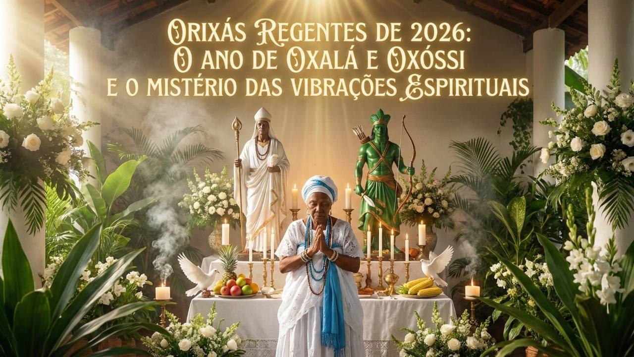 Orixás Regentes de 2026: O Ano de Oxalá e Oxóssi e o Mistério das Vibrações Espirituais