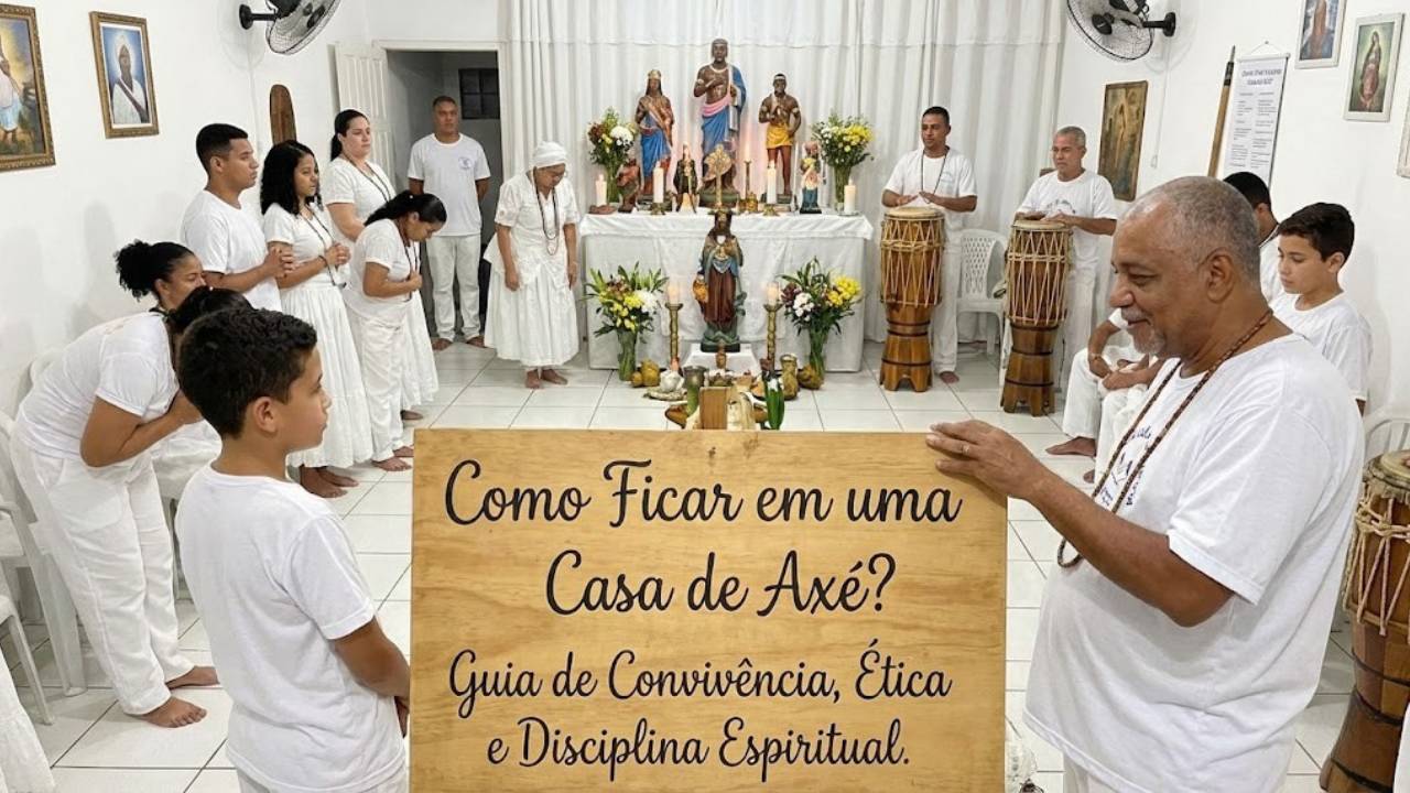 Como Ficar em uma Casa de Axé? Guia de Convivência, Ética e Disciplina Espiritual