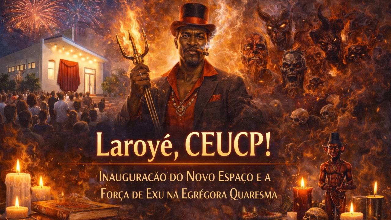 Laroyê, CEUCP! Inauguração do Novo Espaço e a Força de Exu na Egregora Quaresma