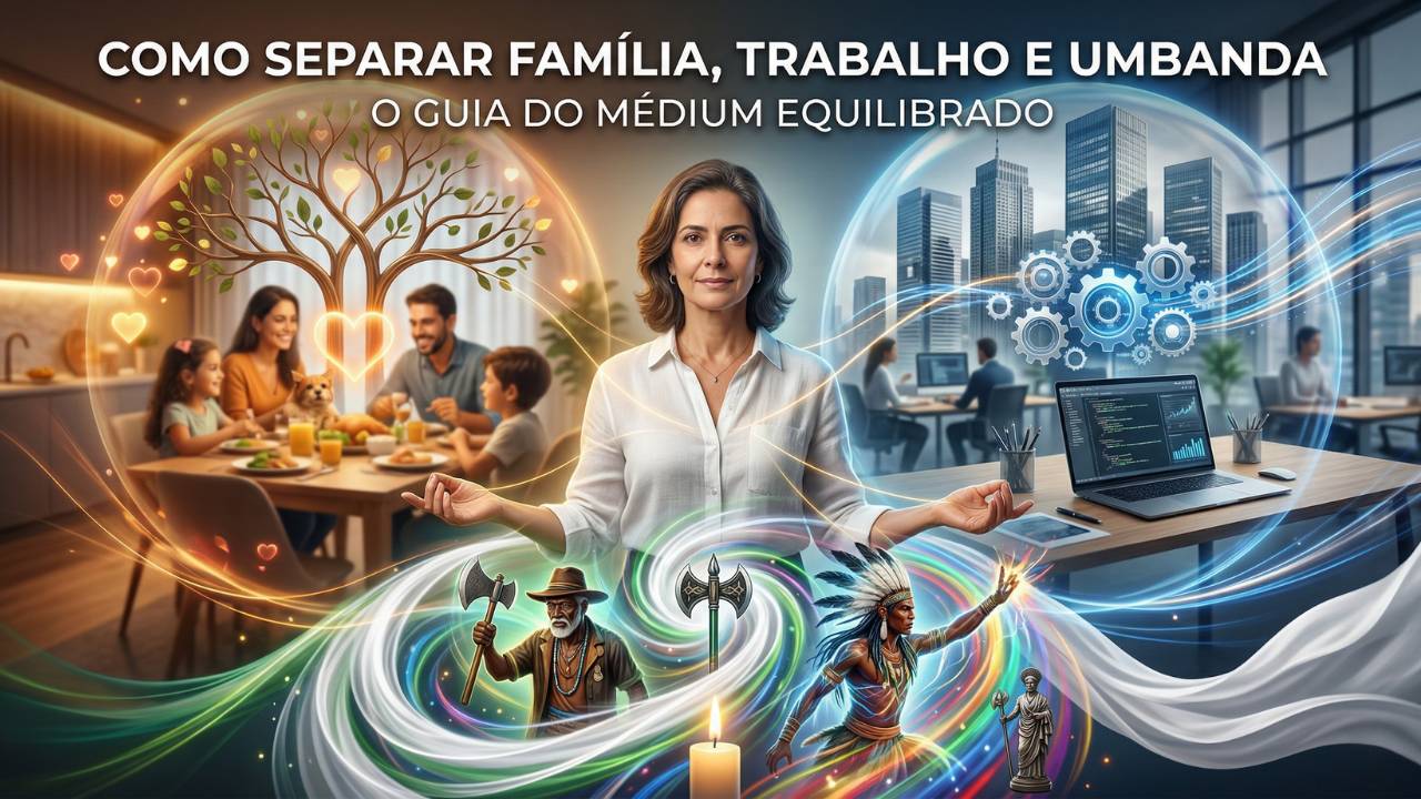 Equilíbrio Sagrado: A Arte de Separar Família, Trabalho e Umbanda para uma Evolução Real