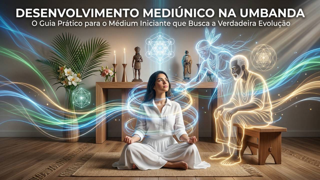 Desenvolvimento Mediúnico na Umbanda: O Guia Prático para o Médium Iniciante que Busca a Verdadeira Evolução