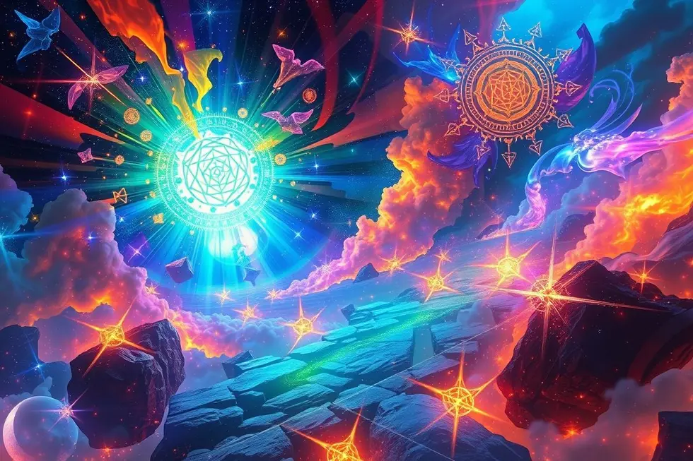 Imagem representativa de uma jornada espiritual.