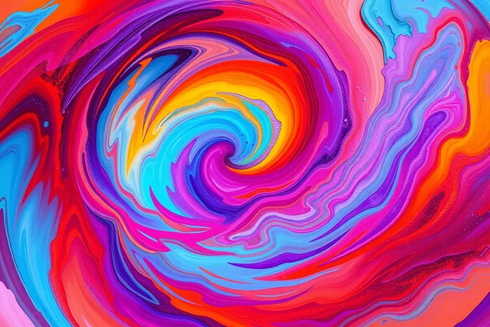 Uma representação abstrata da espiritualidade e iluminação.