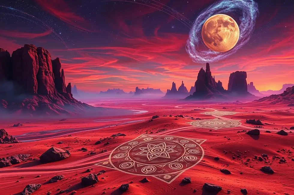 Imagem de Marte representando jornada de crescimento espiritual.