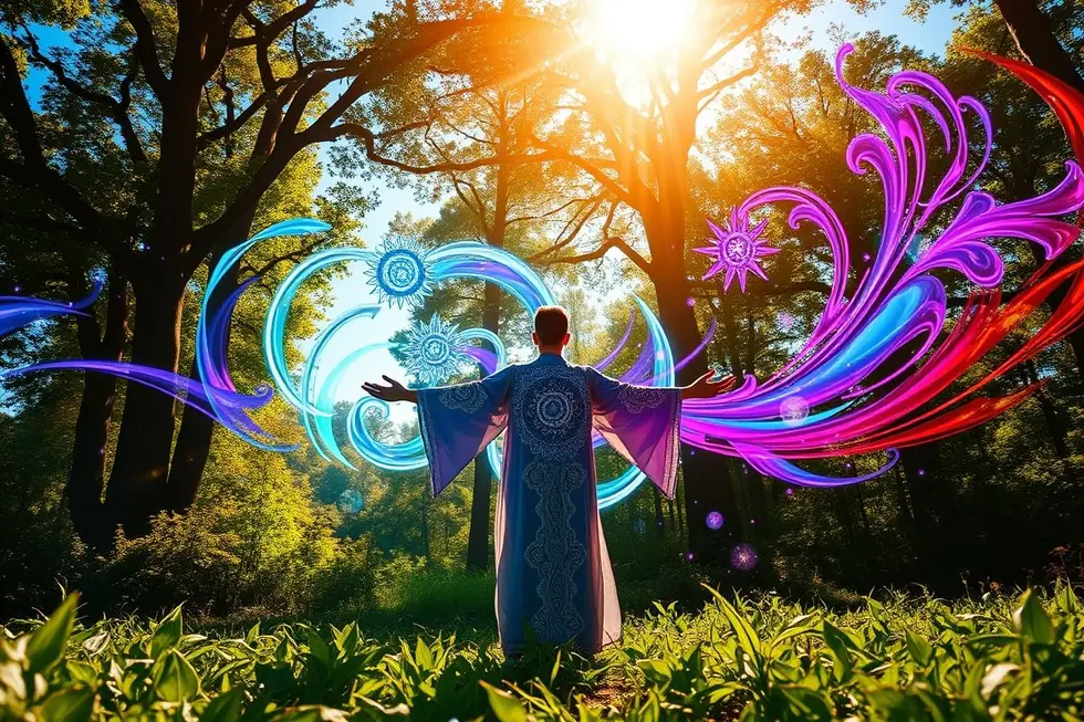 Imagem ilustrativa da transformação pessoal através da espiritualidade.